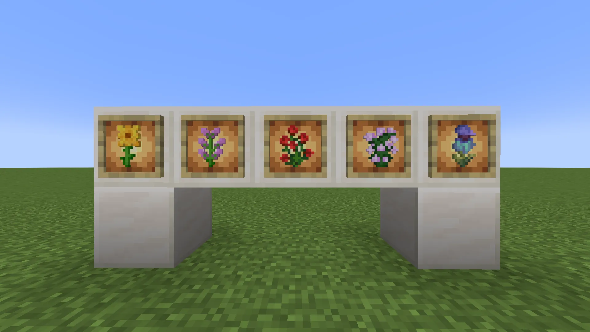 Cappee's Tall Flower Items — скриншот 1 (Текстуры, Minecraft)