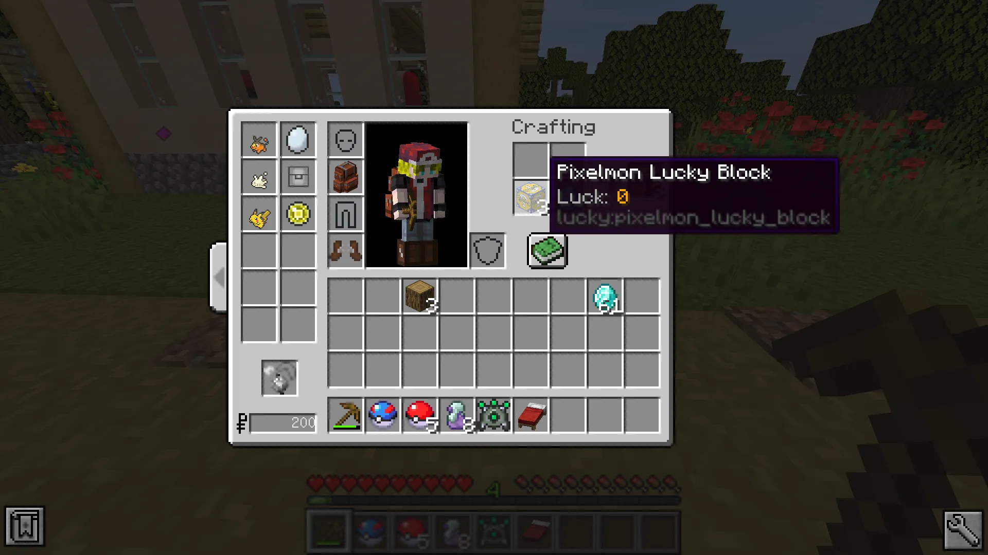 LuckyPixBlock, Аддоны, Minecraft