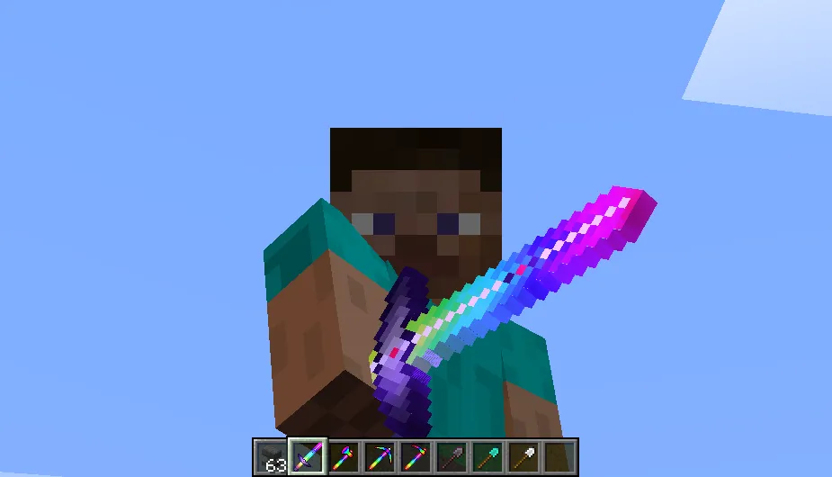 Colorful Tools, Текстуры, Minecraft