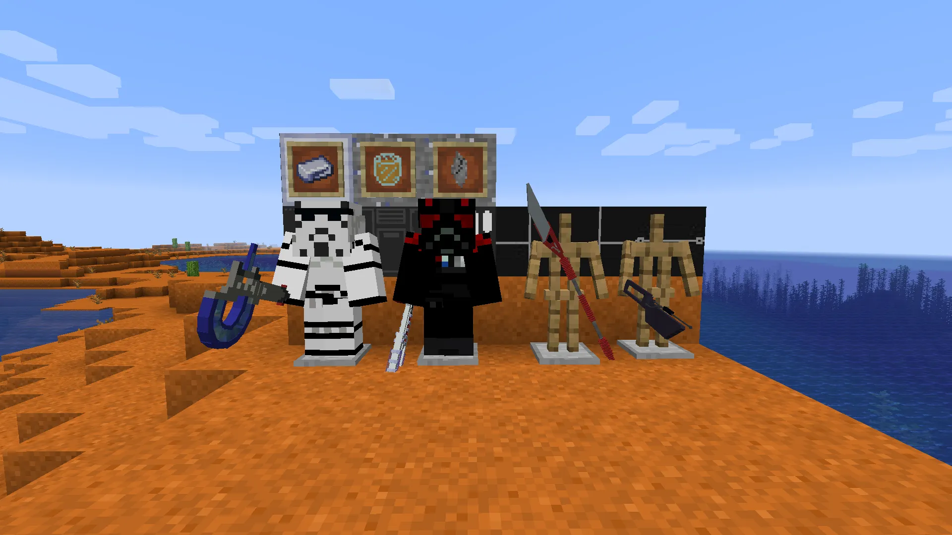 Space Wars: Fractured galaxy, Моды, Minecraft