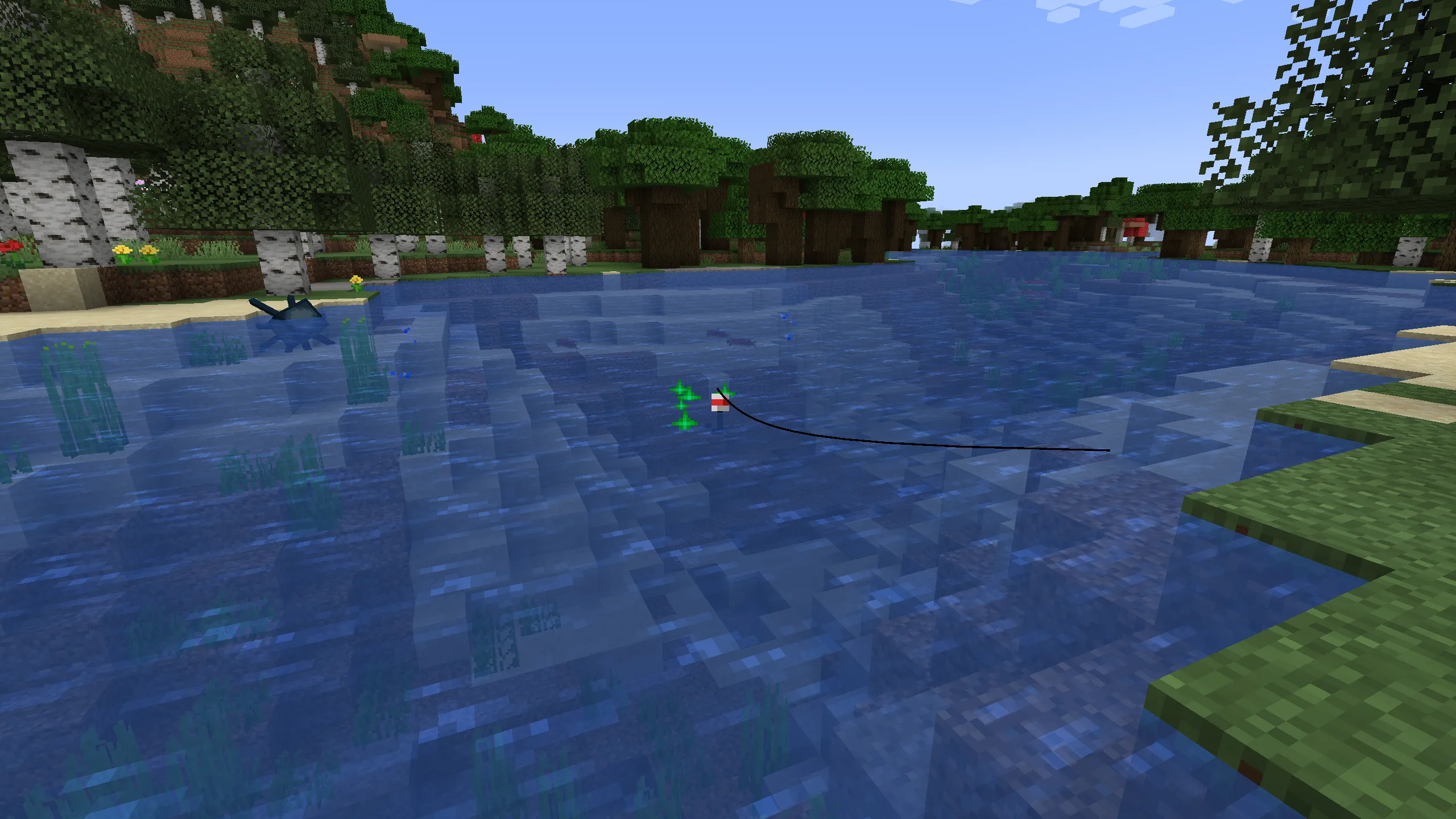 Open Water Detector — скриншот 1 (Моды, Minecraft)