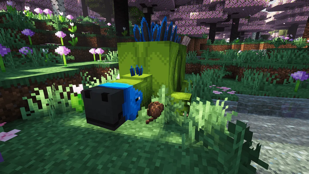 Sniffer to Stegosaurus Pack — скриншот 3 (Текстуры, Minecraft)