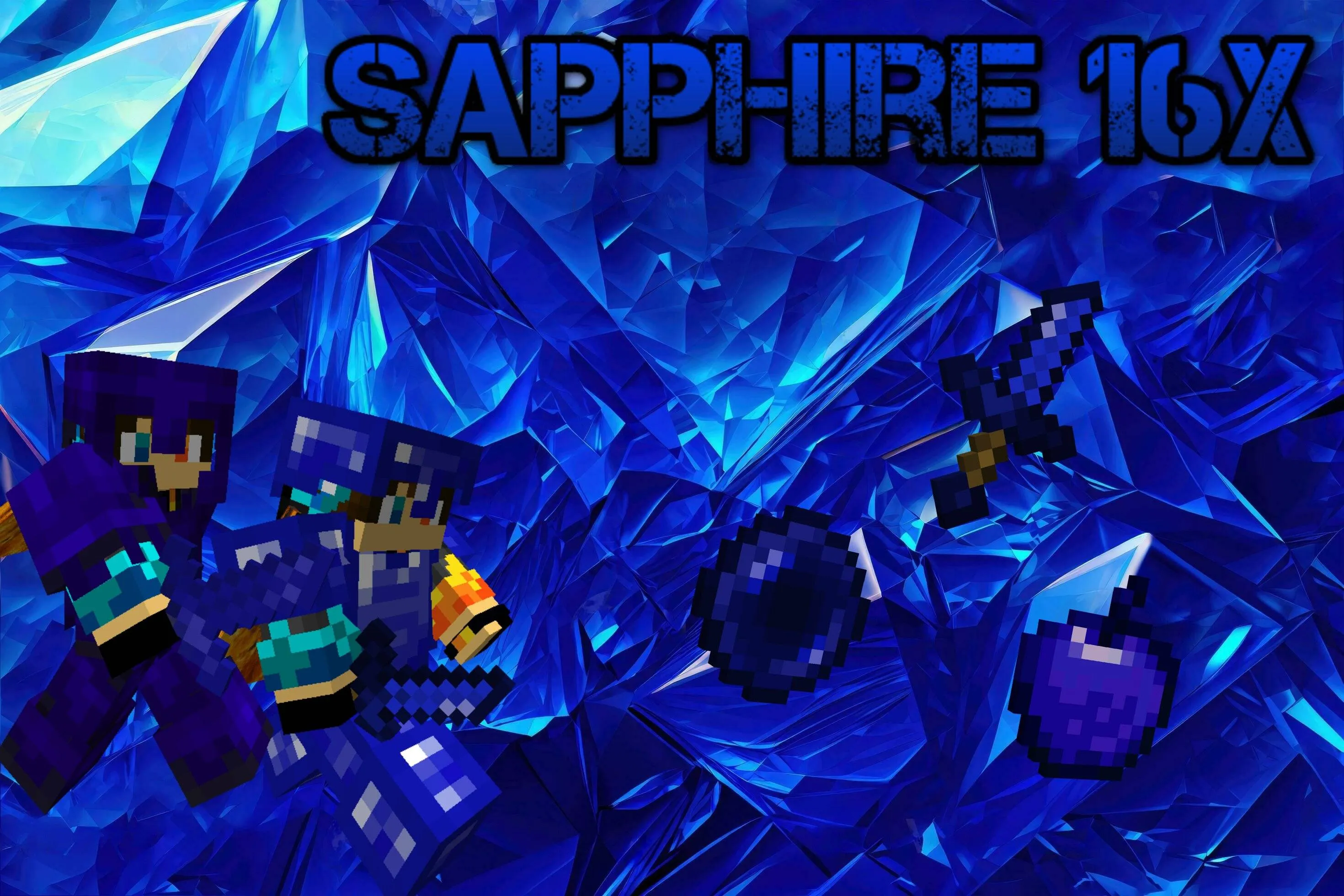 Sapphire 16x — скриншот 3 (Текстуры, Minecraft)