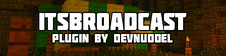 ItsBroadcast — скриншот 1 (Плагины, Minecraft)