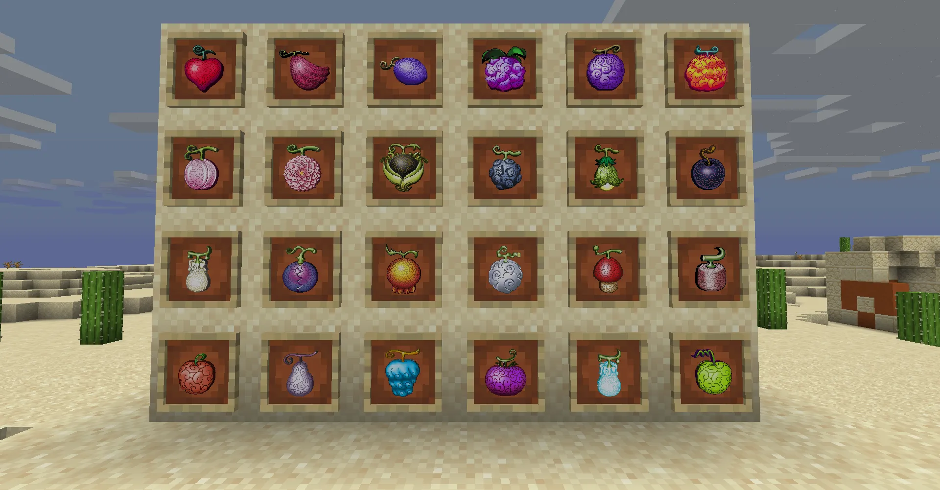 Nueph's Devil fruits — скриншот 3 (Текстуры, Minecraft)