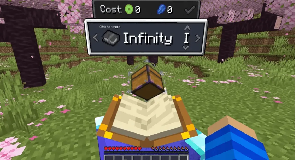 Block Enchantments!, Дата-паки, Minecraft