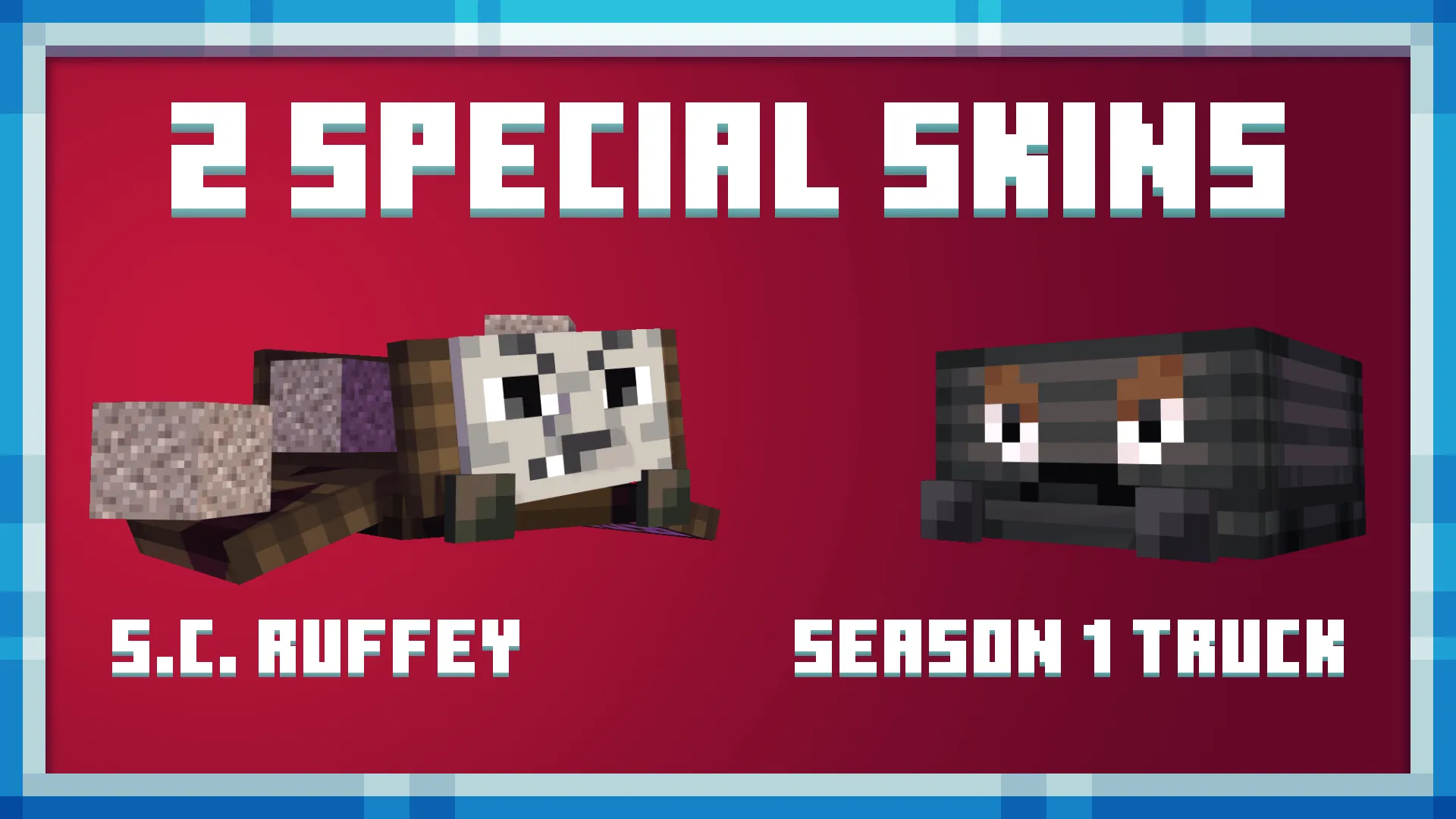 Troublesome Trucks, Текстуры, Minecraft