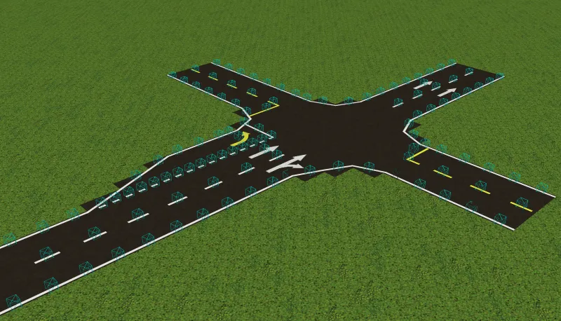 Road Decorative Elements Pack, Моды, Minecraft