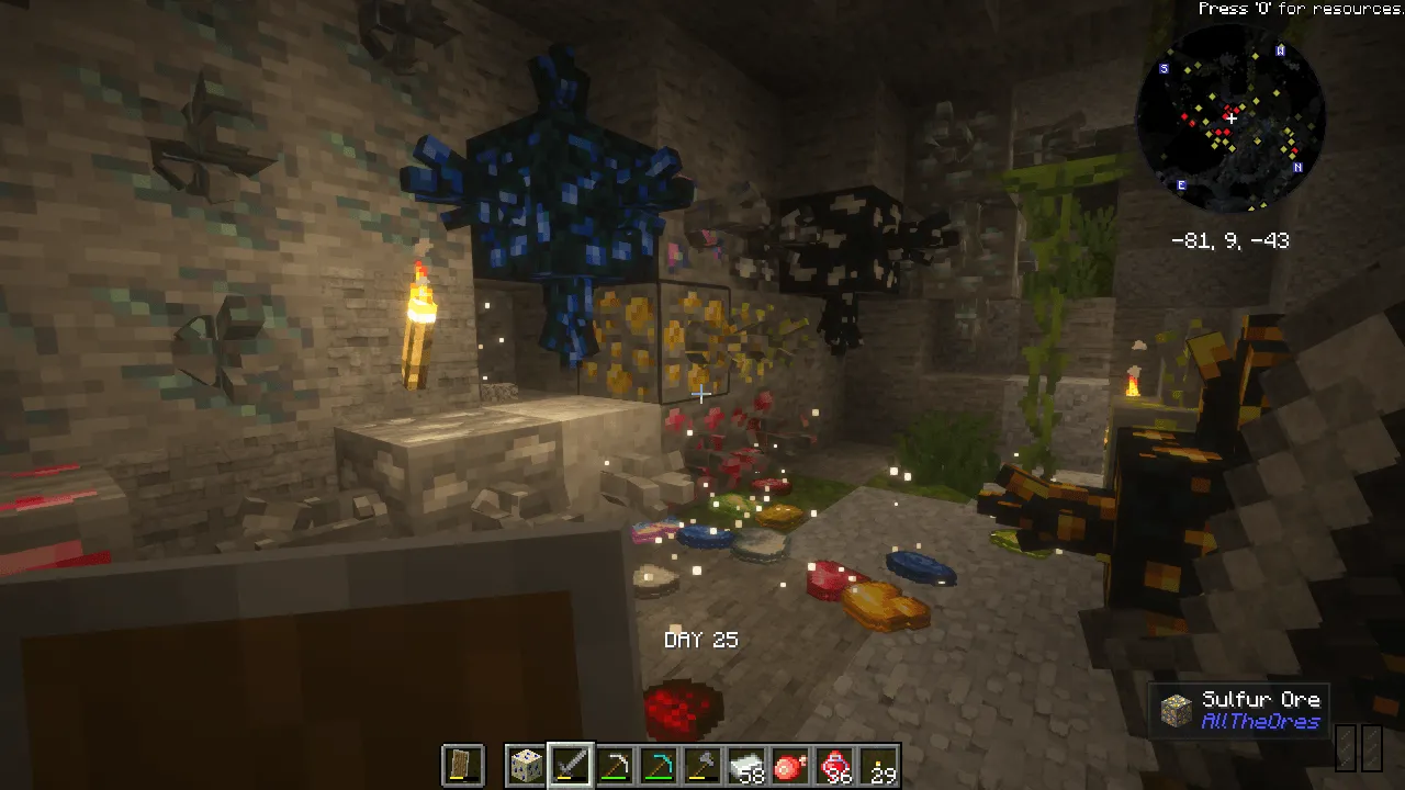 G&T Ore Growth ATO - SG Support, Моды, Minecraft