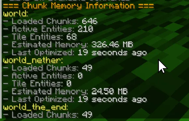 ServerTPSAndFPS++ — скриншот 2 (Плагины, Minecraft)