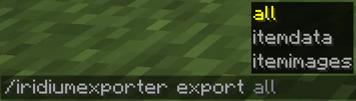 Iridium Exporter, Моды, Minecraft