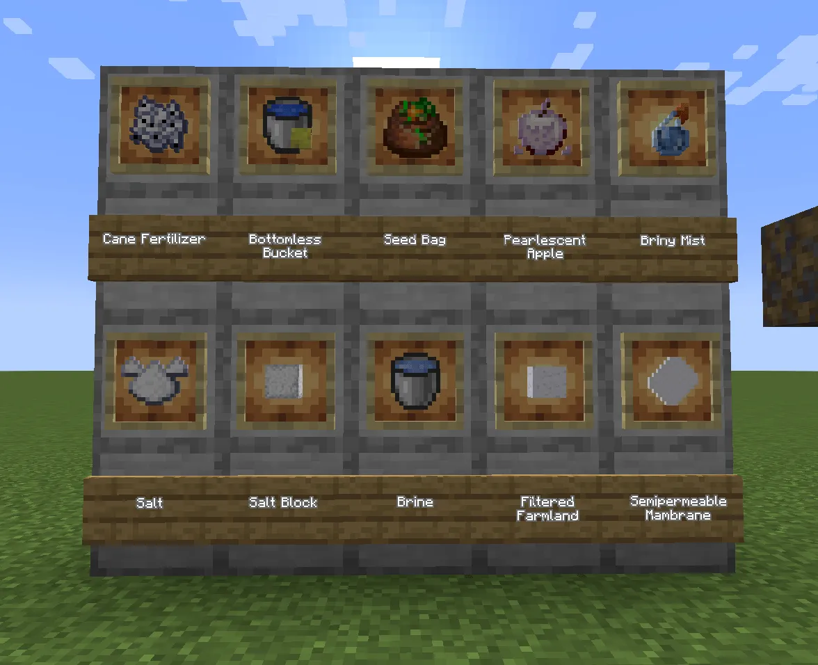 No Name Provided's Easy Farming, Моды, Minecraft