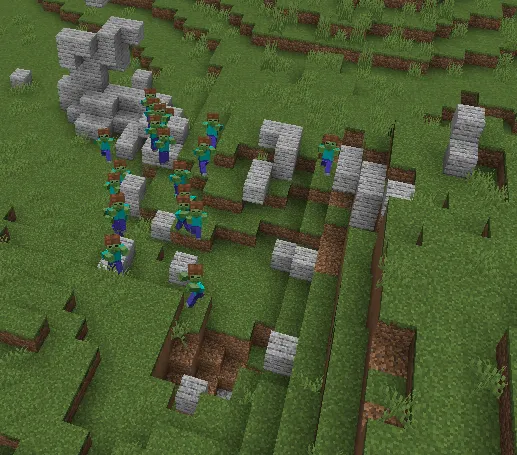 Better Zombie ai — скриншот 3 (Моды, Minecraft)