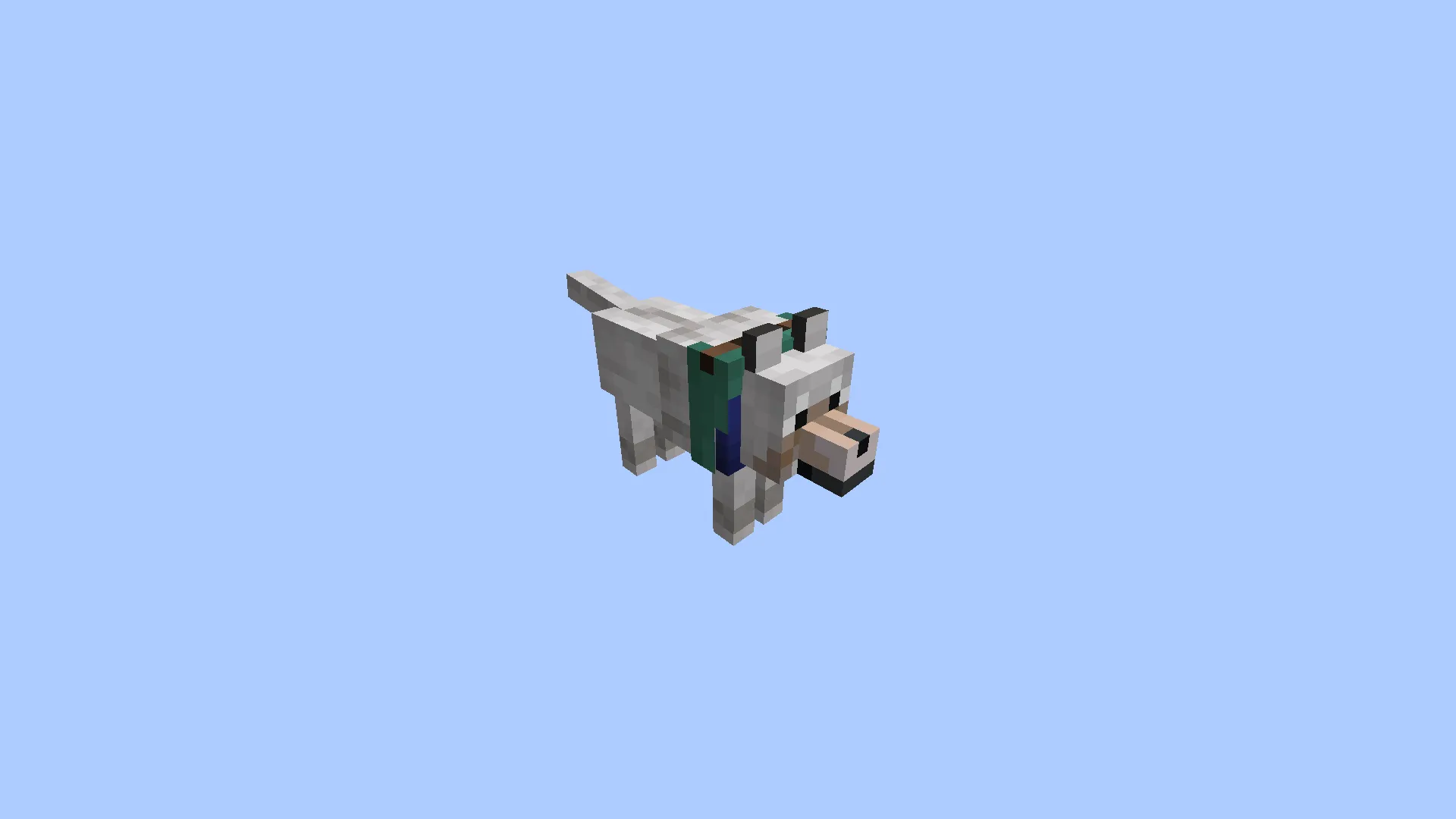Unobtrusive Wolf Armor — скриншот 4 (Текстуры, Minecraft)