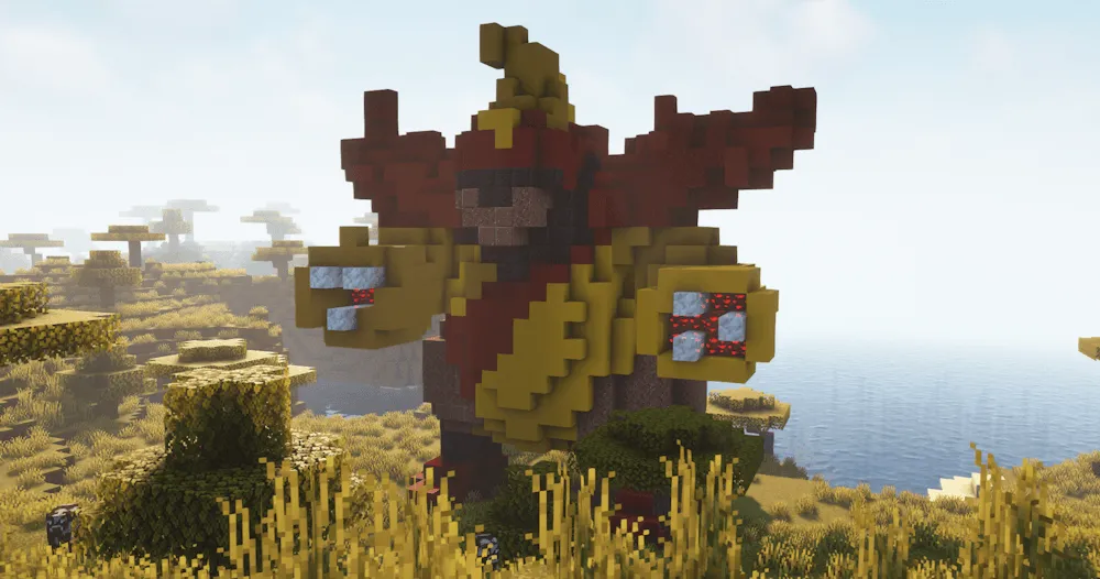 Alpha Pokemon Statue - 4G pack, Дата-паки, Minecraft