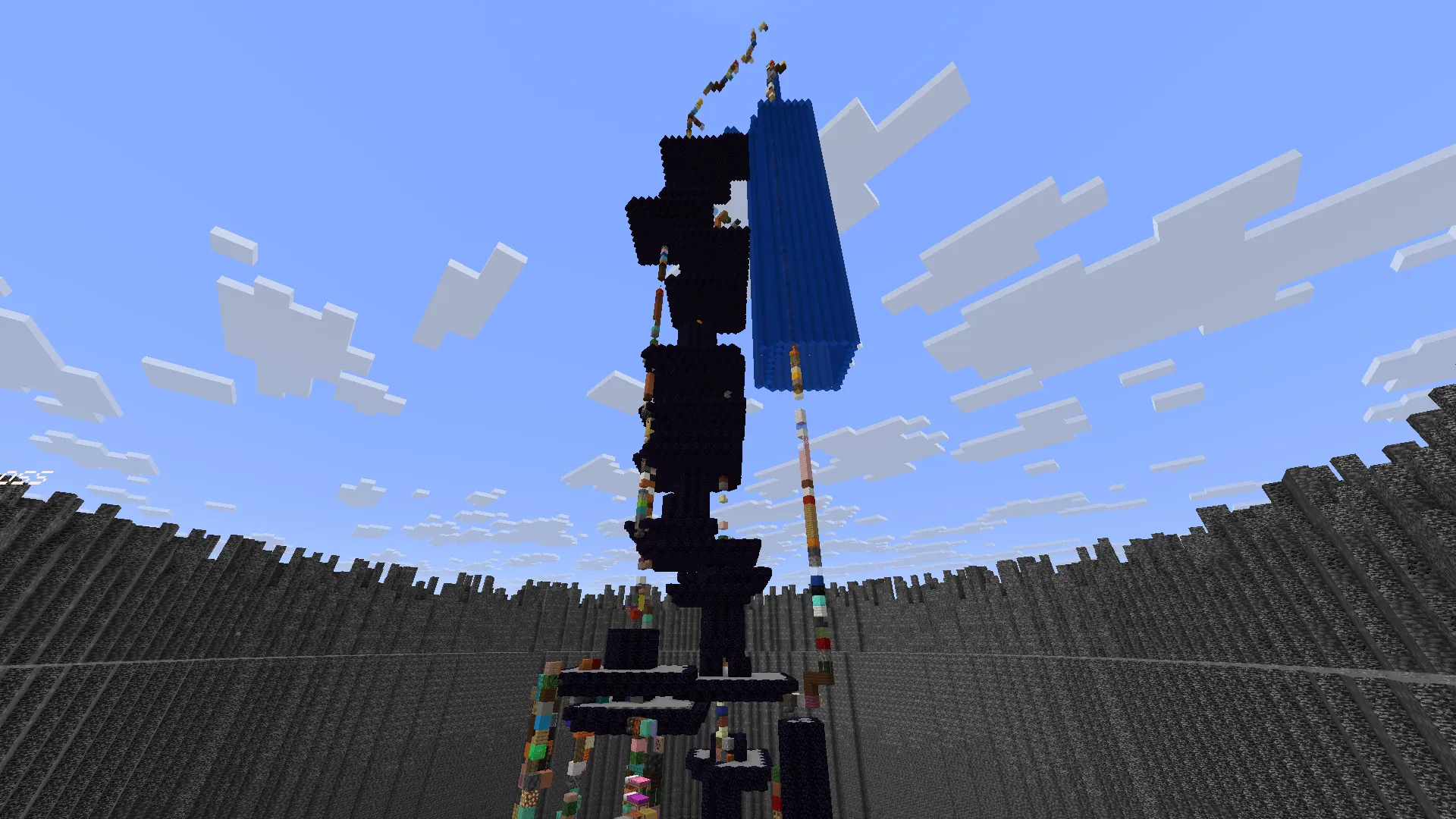 Minigame Madness - Bedrock Tower Battles! — скриншот 4 (Карты, Minecraft)