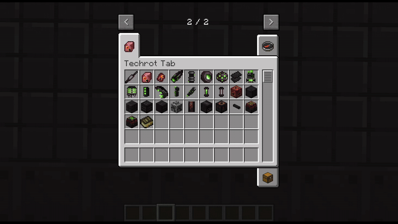 Techrot, Моды, Minecraft
