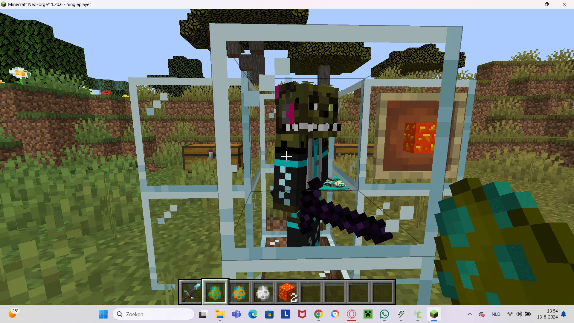 the weapons and custom mobs canceled and about to be remade, Моды, Minecraft