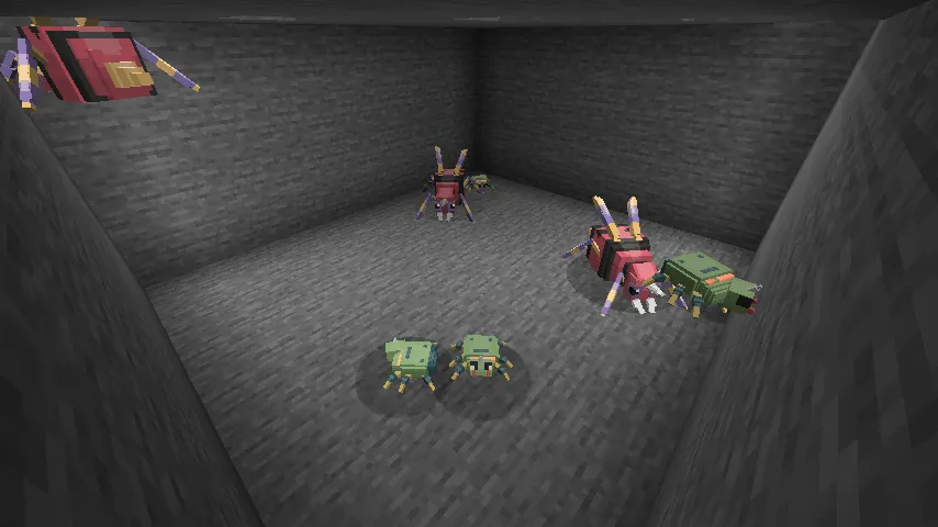 NOTLIVES's Poke Spiders — скриншот 5 (Текстуры, Minecraft)