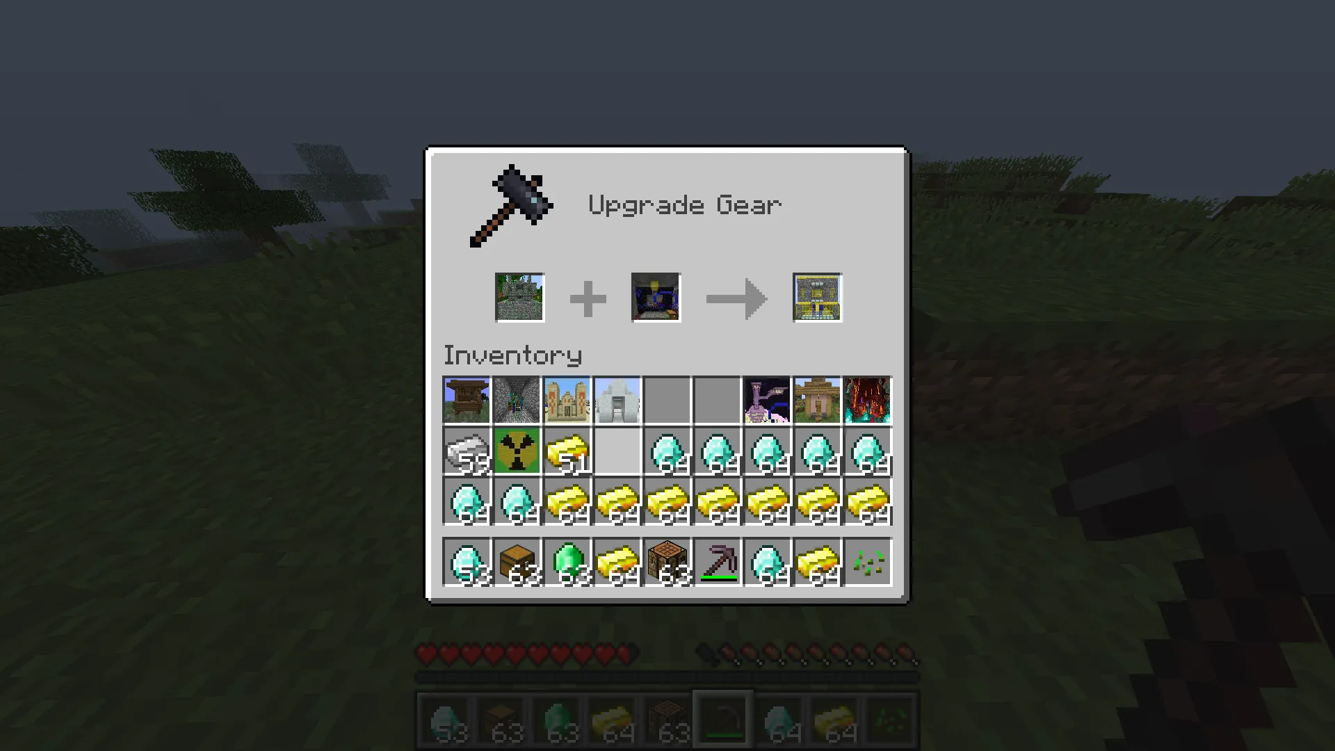 Combine And Upgrade Structures And Craftable Custom Tree, Моды, Minecraft