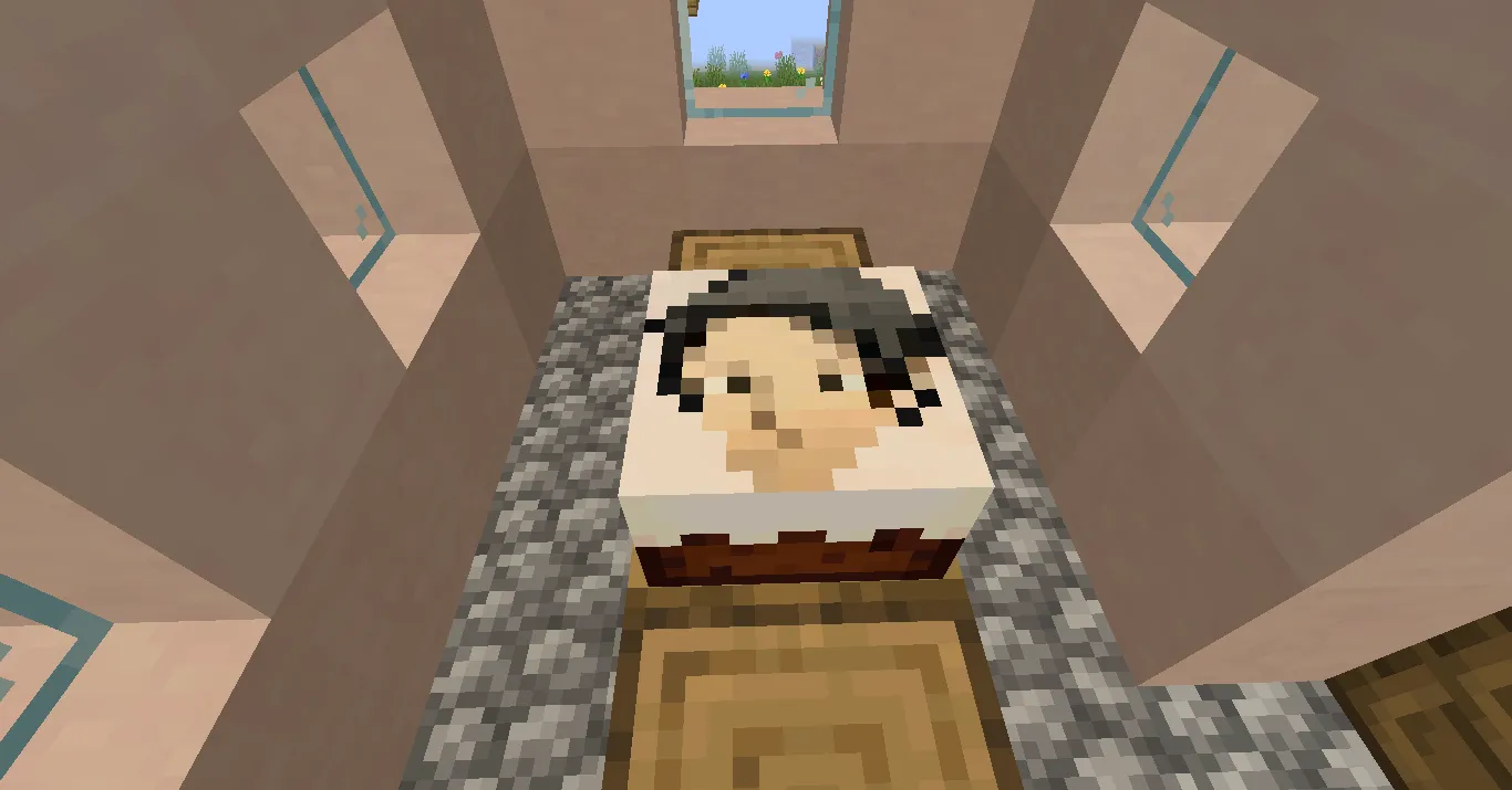 Adachi Cake, Текстуры, Minecraft