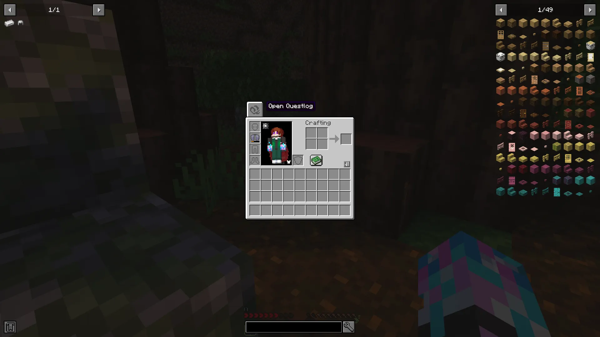 Questlog, Моды, Minecraft