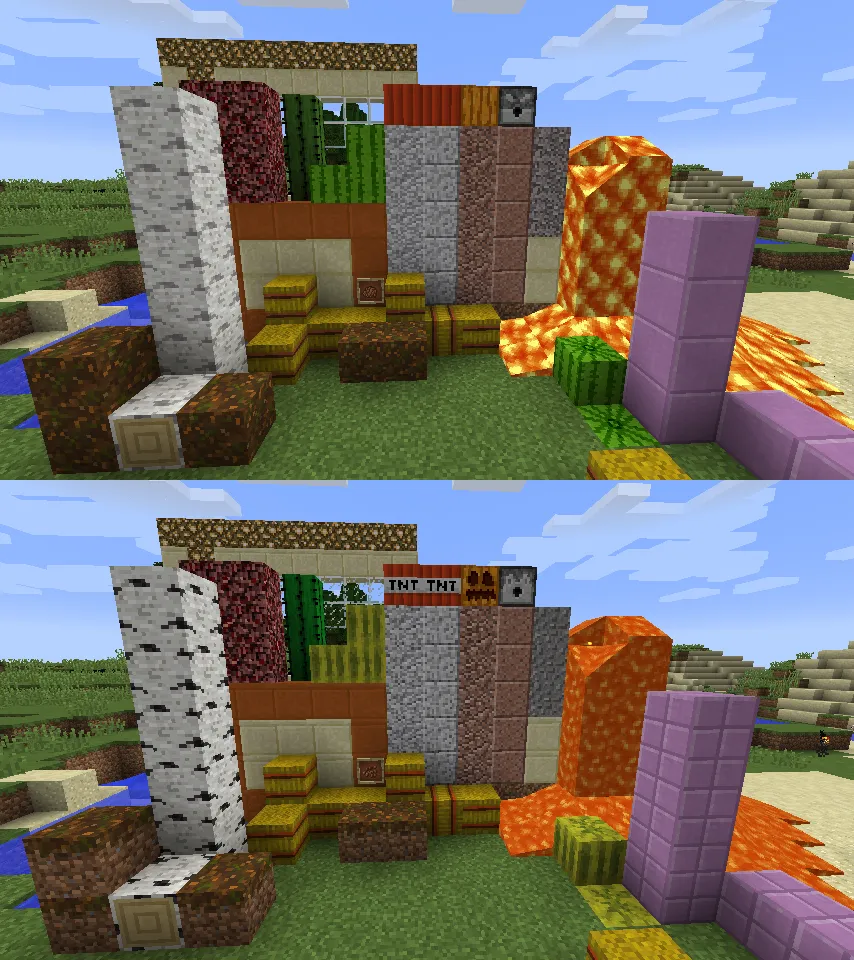 Contrast & Symmetry — скриншот 1 (Текстуры, Minecraft)