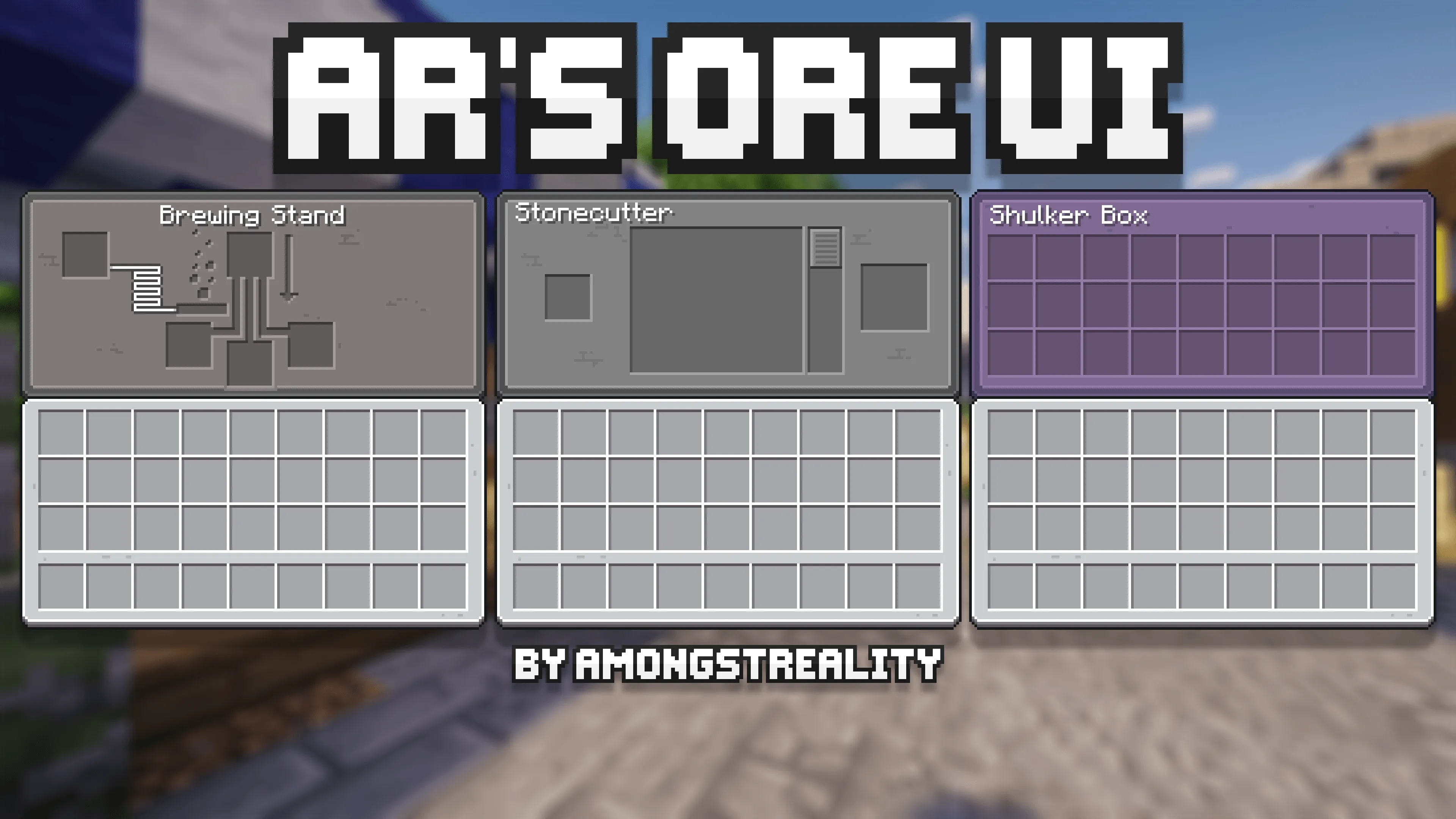 AR's OreUI, Текстуры, Minecraft