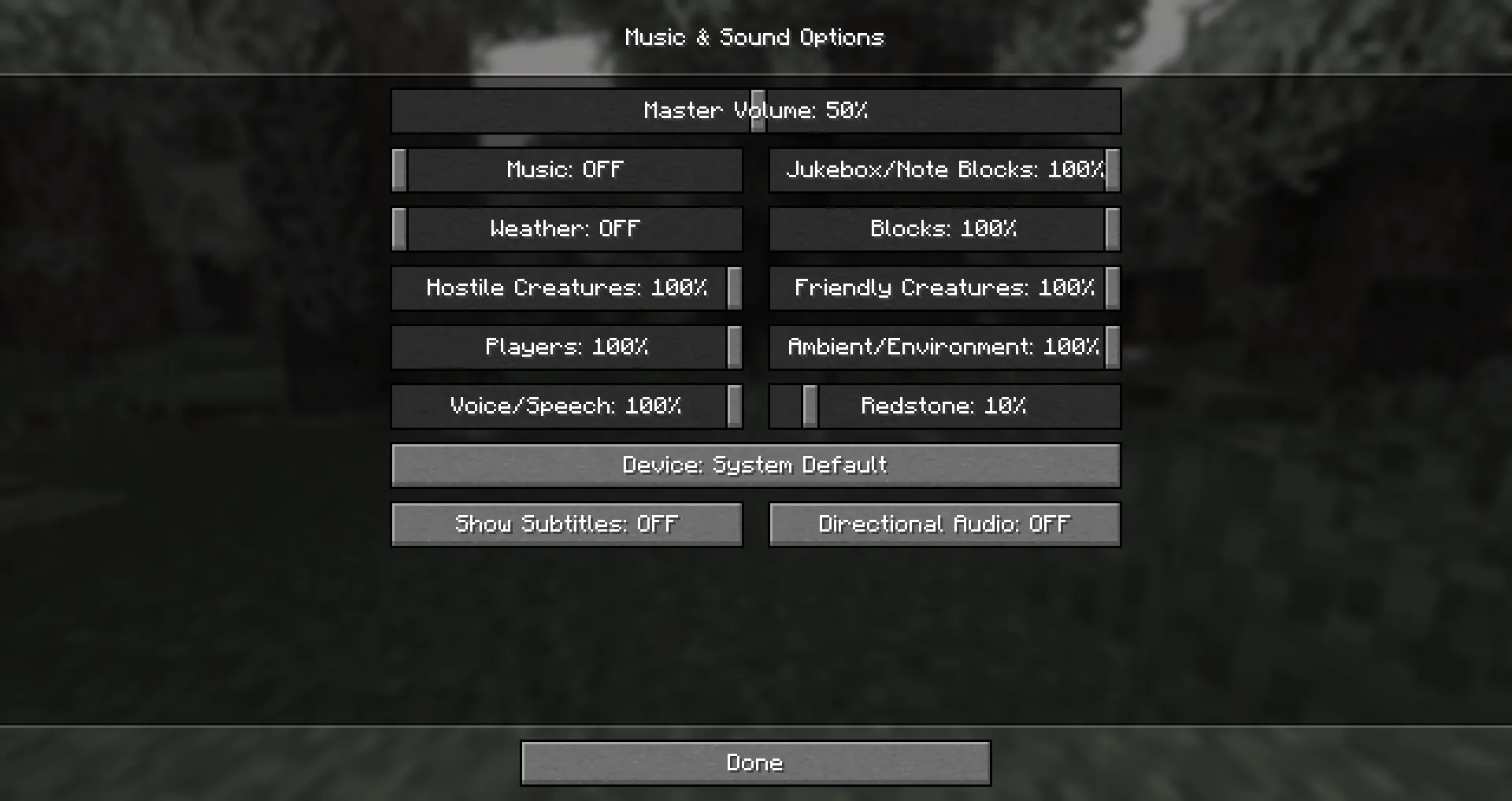Redstone Sound Slider — скриншот 2 (Моды, Minecraft)