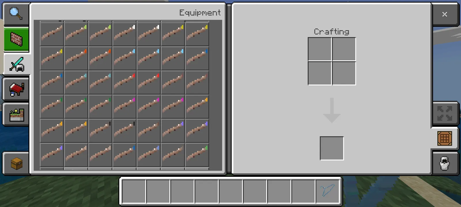 Mom’s Hanger Bow, Текстуры, Minecraft