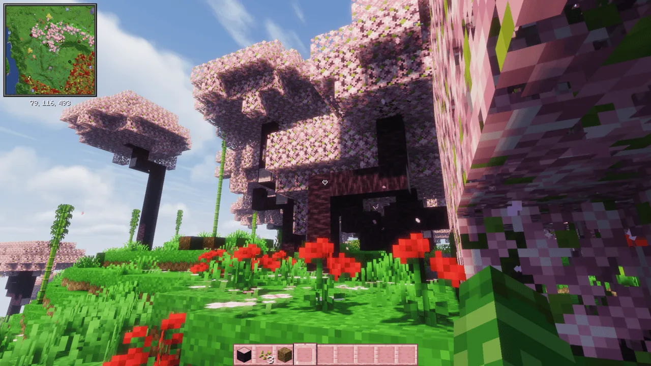 Comfy Heart Crosshair — скриншот 3 (Текстуры, Minecraft)