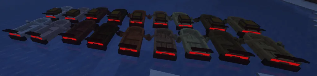 Better Boatcars, Текстуры, Minecraft