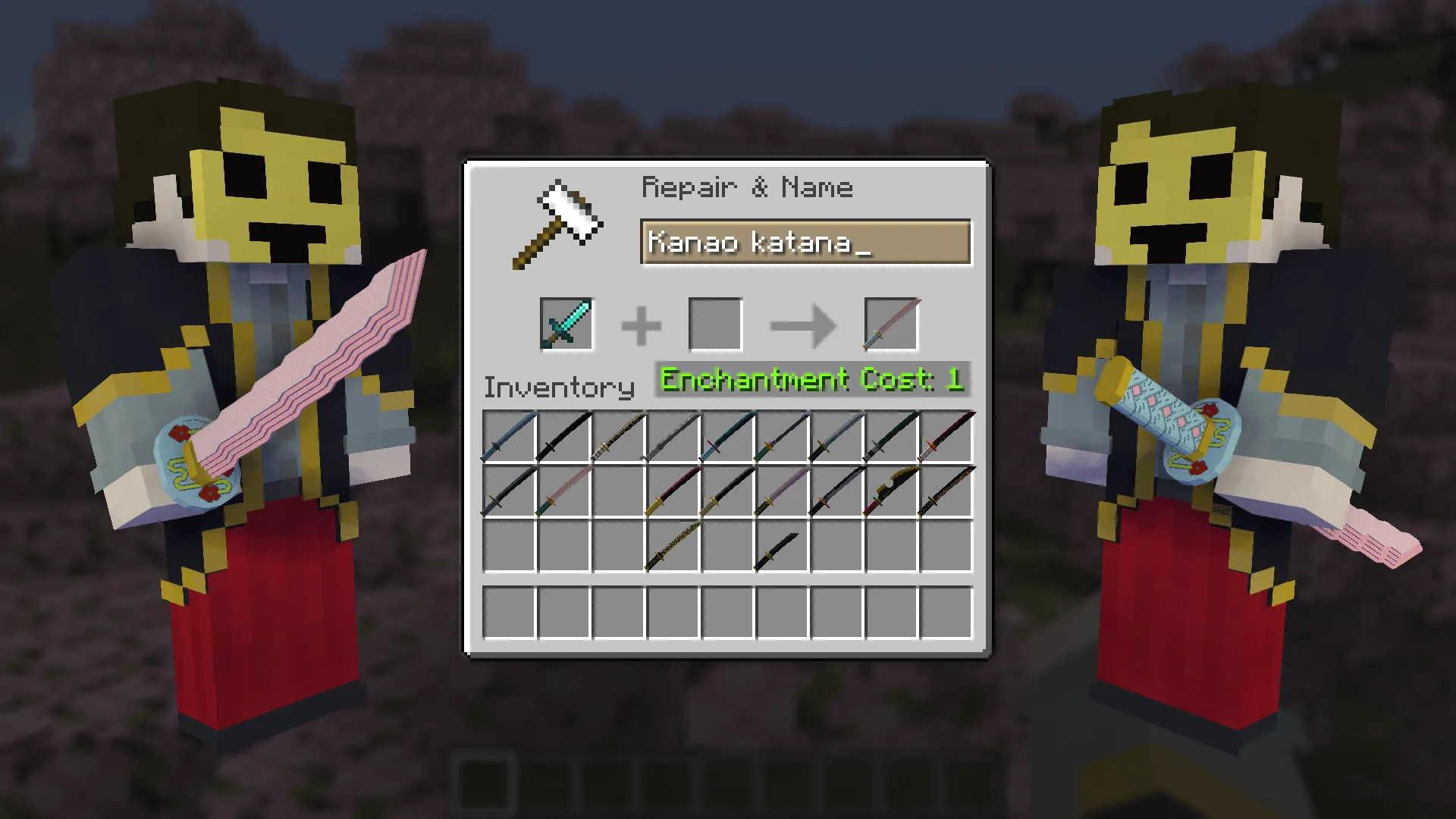 Demon slayer full pack — скриншот 13 (Текстуры, Minecraft)