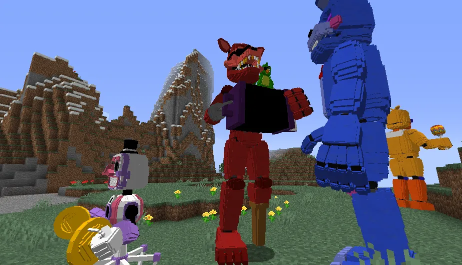 Freddie's Stories mod, Моды, Minecraft