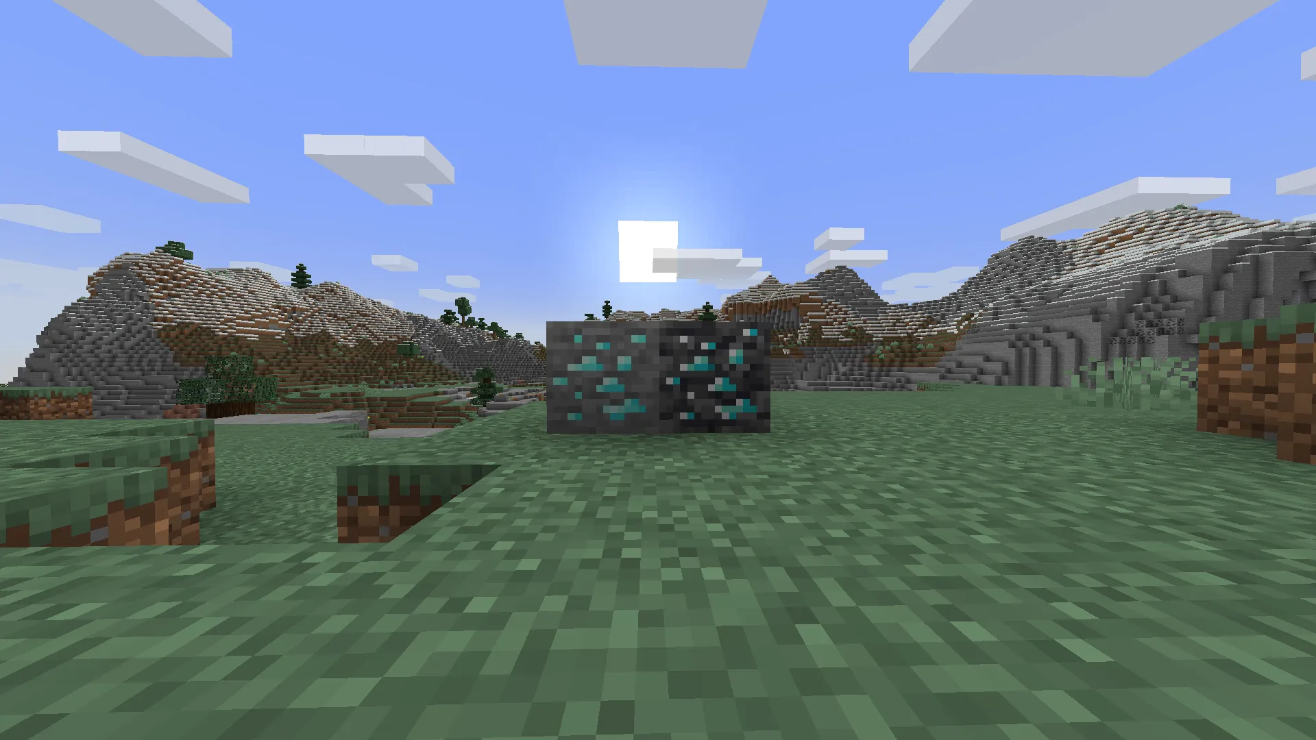 OG Diamonds Resource Pack — скриншот 1 (Текстуры, Minecraft)
