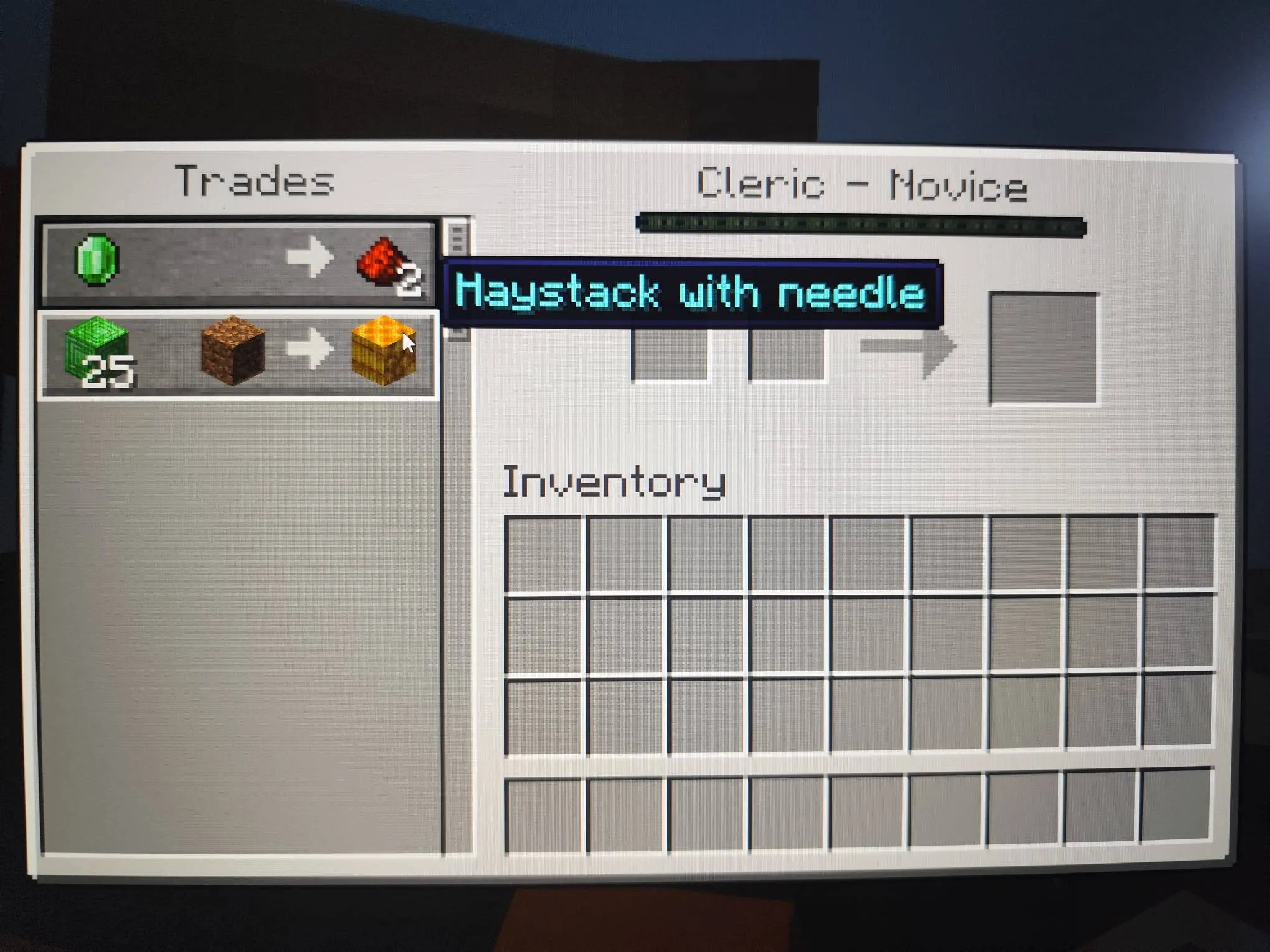 Simple needle — скриншот 1 (Моды, Minecraft)