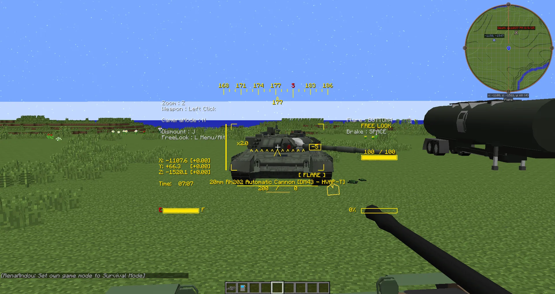 Ragecraft: Tactical Warfare — скриншот 11 (Модпаки, Minecraft)