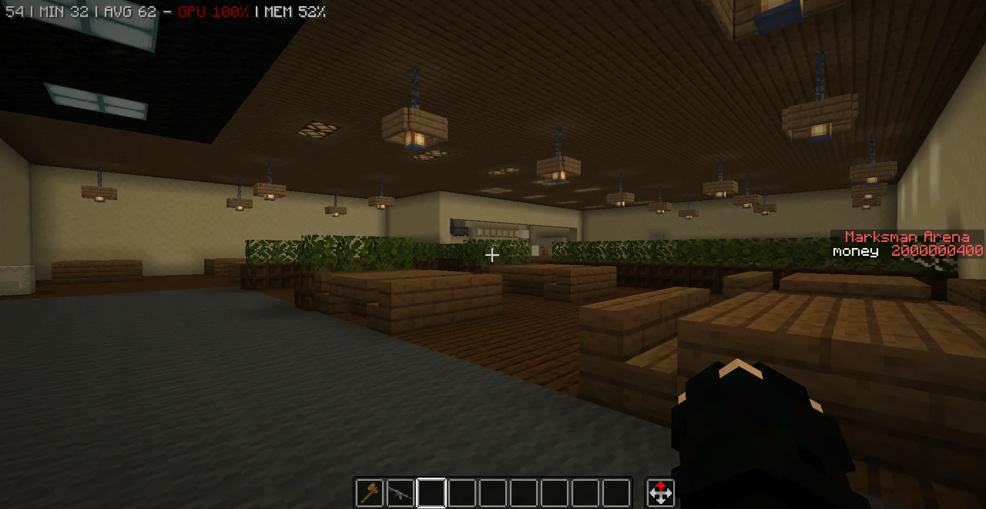 Marksman Arena  [Shooting Range], Карты, Minecraft