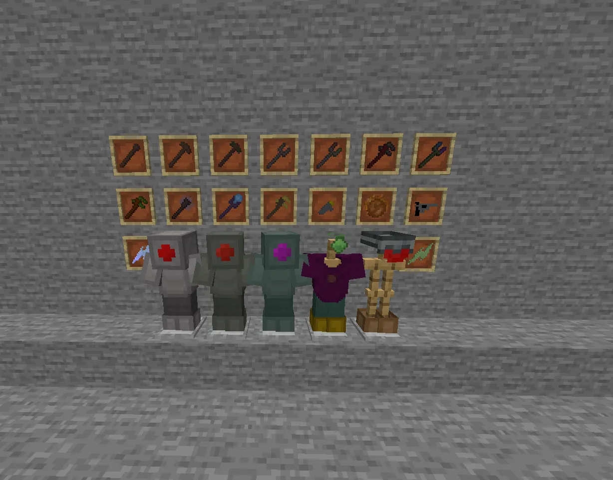 BrawlCraftRL, Моды, Minecraft
