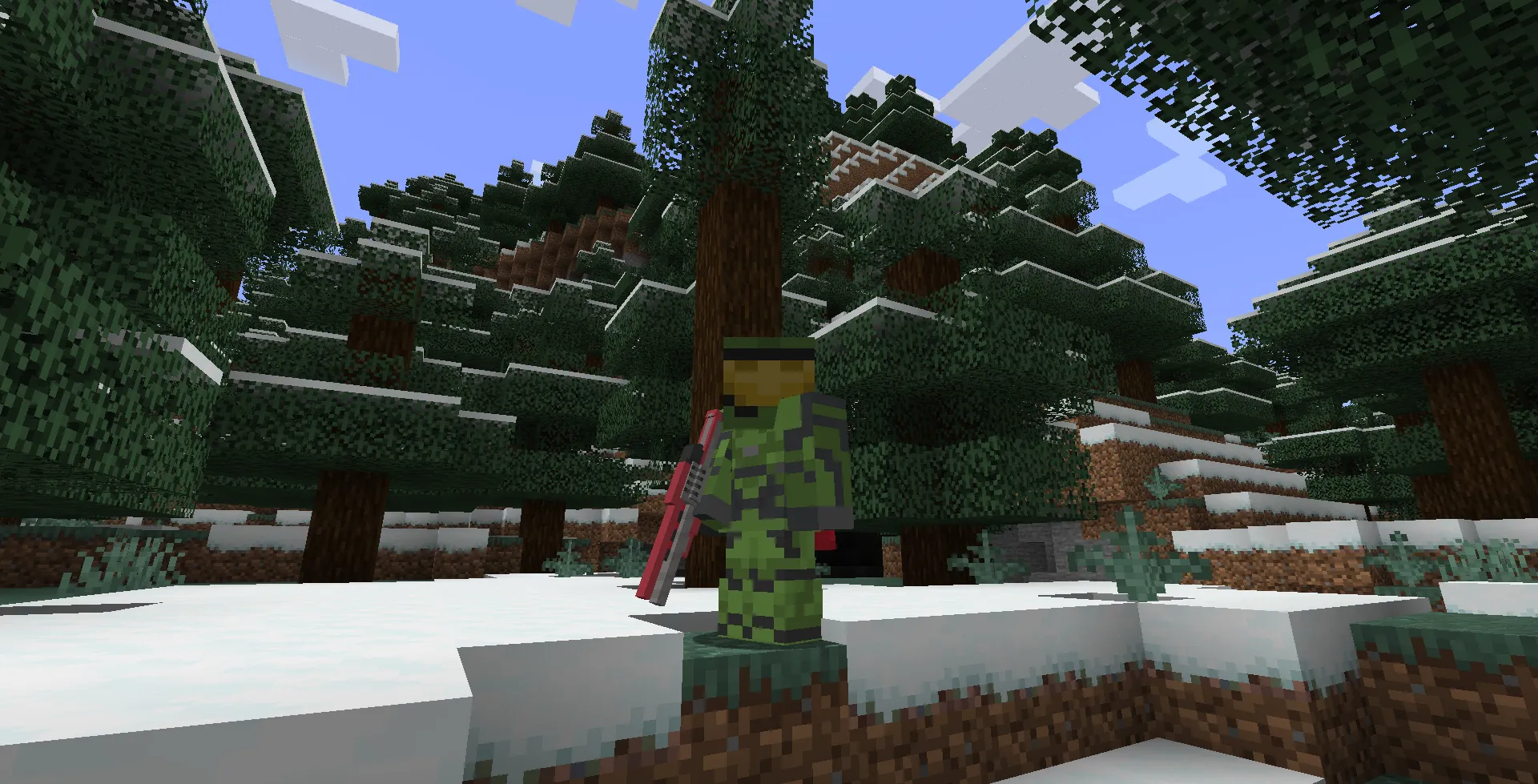 Halo Weaponry — скриншот 1 (Моды, Minecraft)