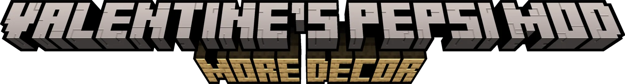 Valentine's Pepsi (Food and Weapons), Моды, Minecraft
