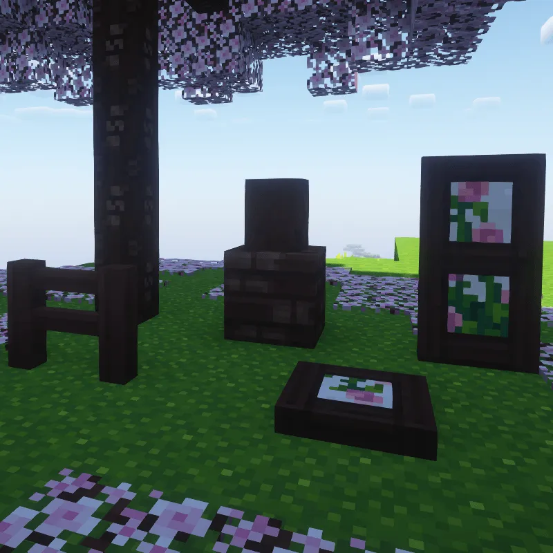 Whimscape x Terrestria — скриншот 3 (Текстуры, Minecraft)