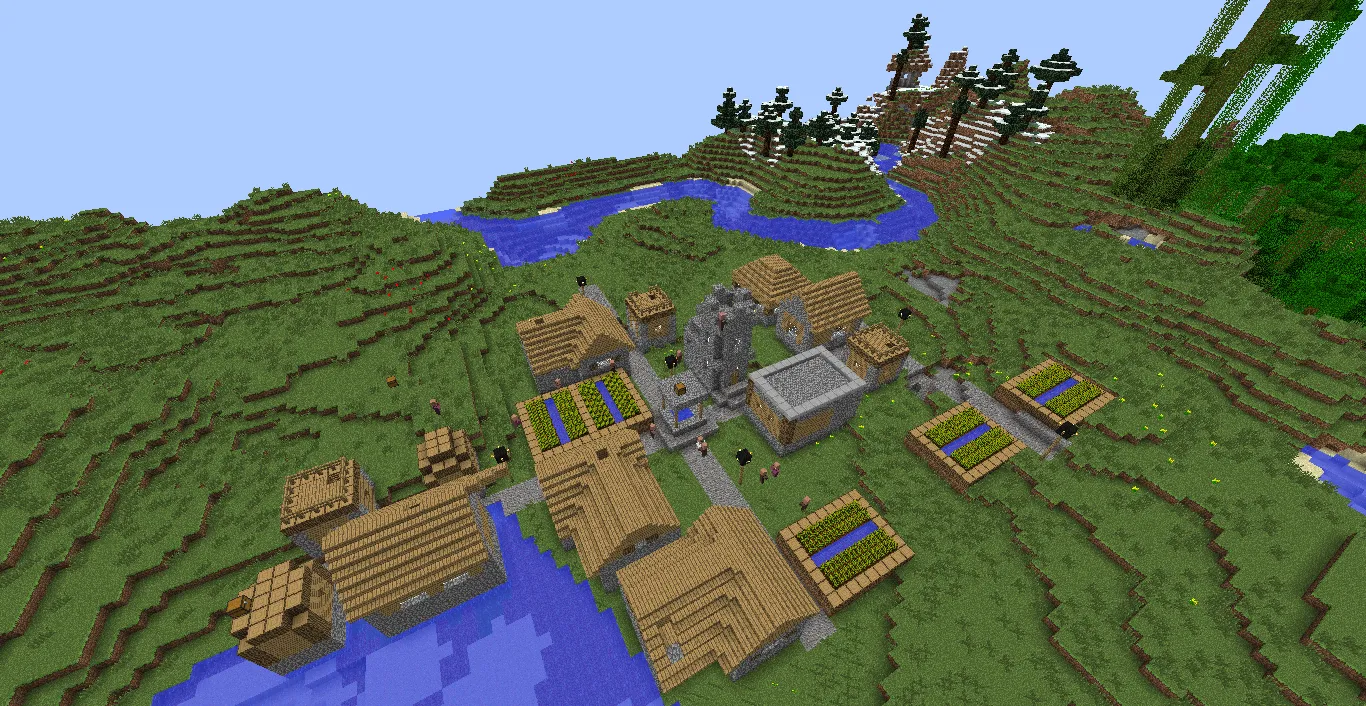 A Minecraft Quest, Карты, Minecraft