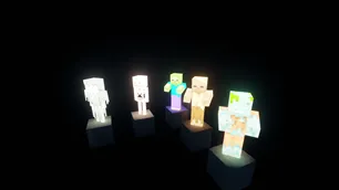 Glowing Hostile Mobs, Текстуры, Minecraft