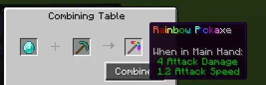 Combine Anything (30+ Items), Моды, Minecraft
