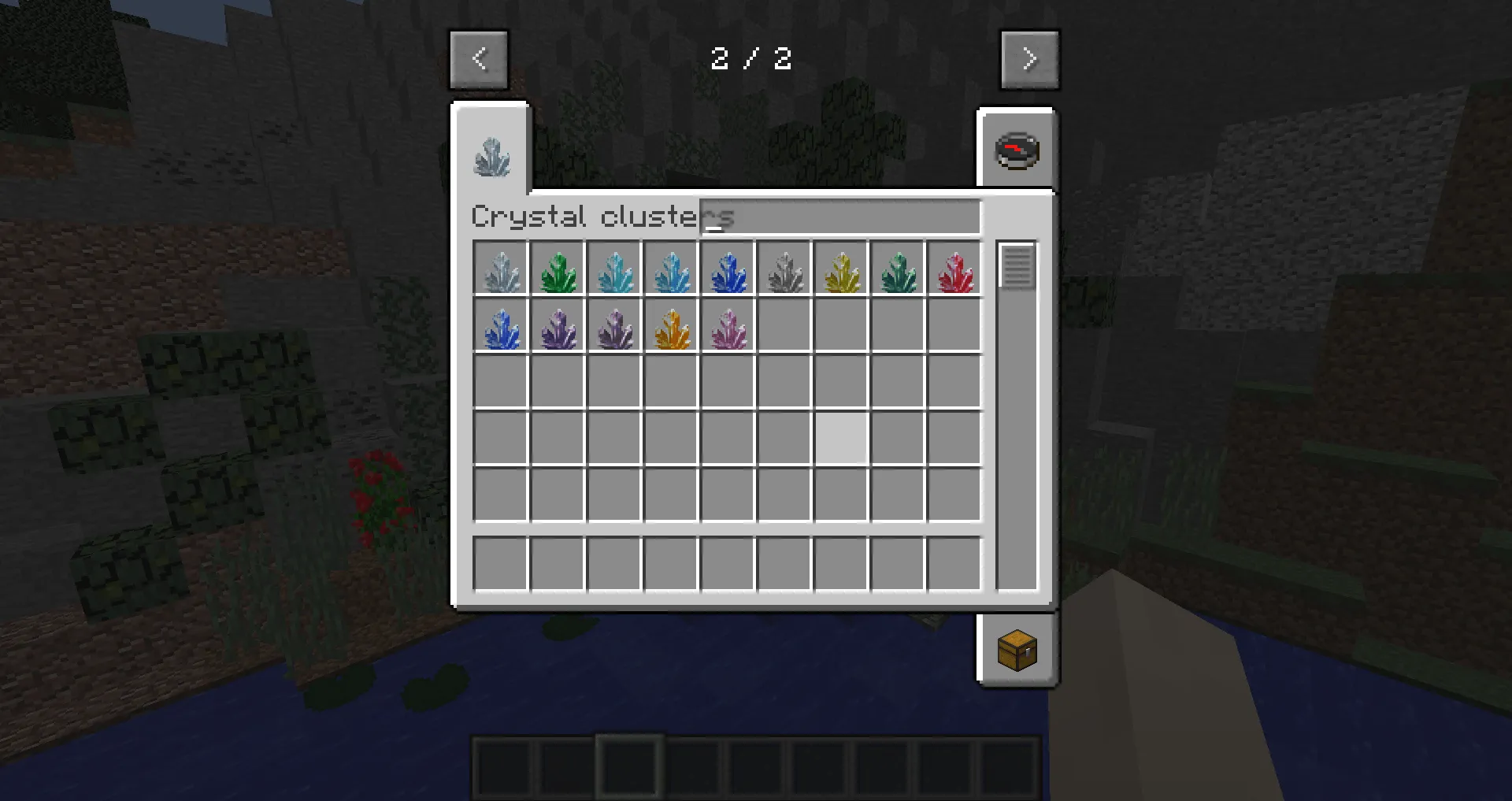 Decorative crystal clusters, Моды, Minecraft