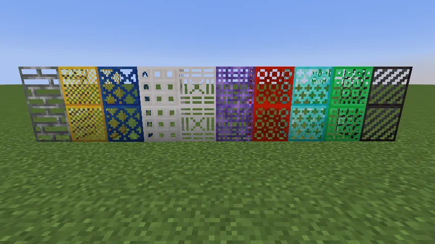 More Metal Grates, Моды, Minecraft