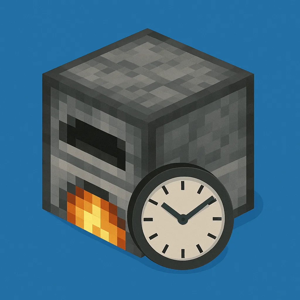 Offline Furnaces — скриншот 1 (Плагины, Minecraft)
