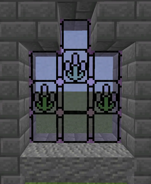 Dary's Decoratives:  Mosaic Glass, Моды, Minecraft
