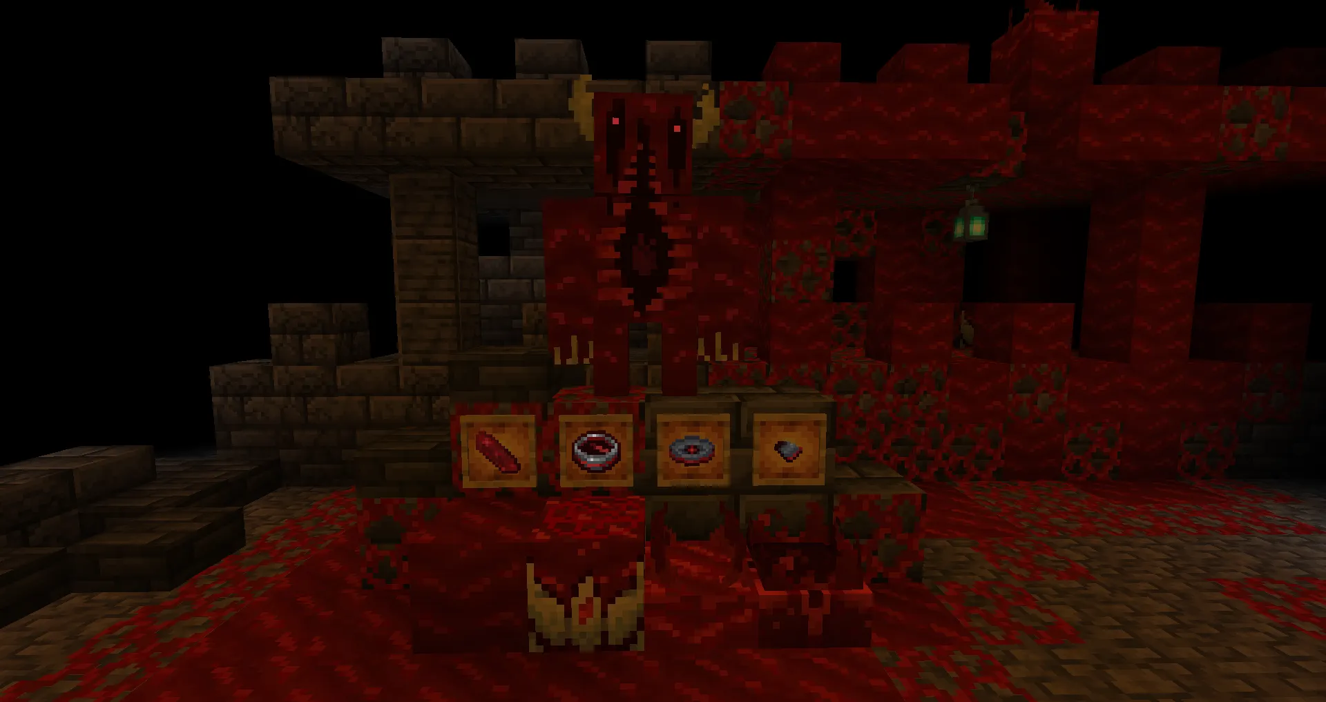 Bloodied Sculk — скриншот 1 (Текстуры, Minecraft)